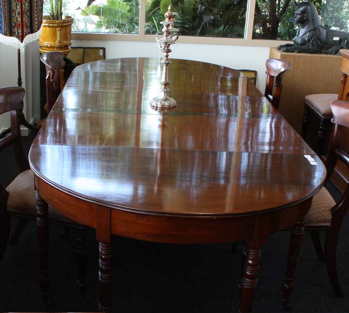antique dining table