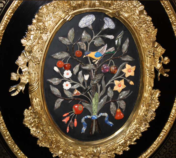 Classic Antique Restoration Brass Inlay