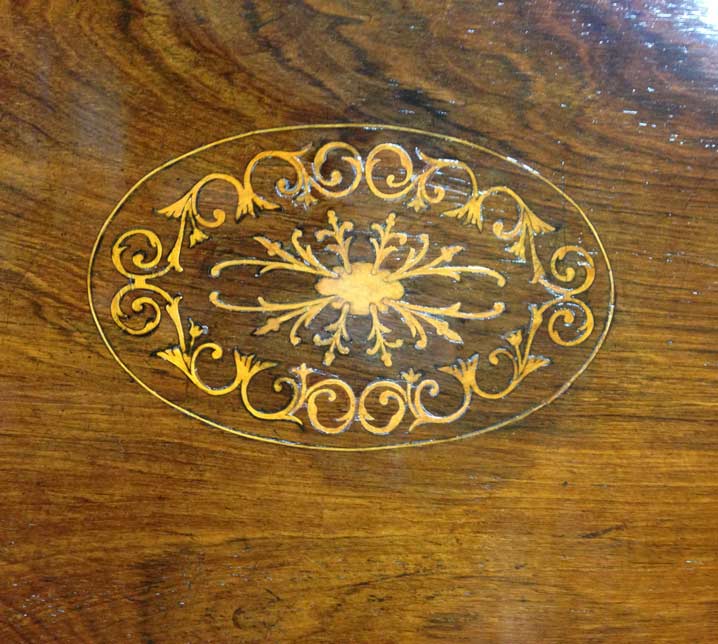 antique furniture marquetry