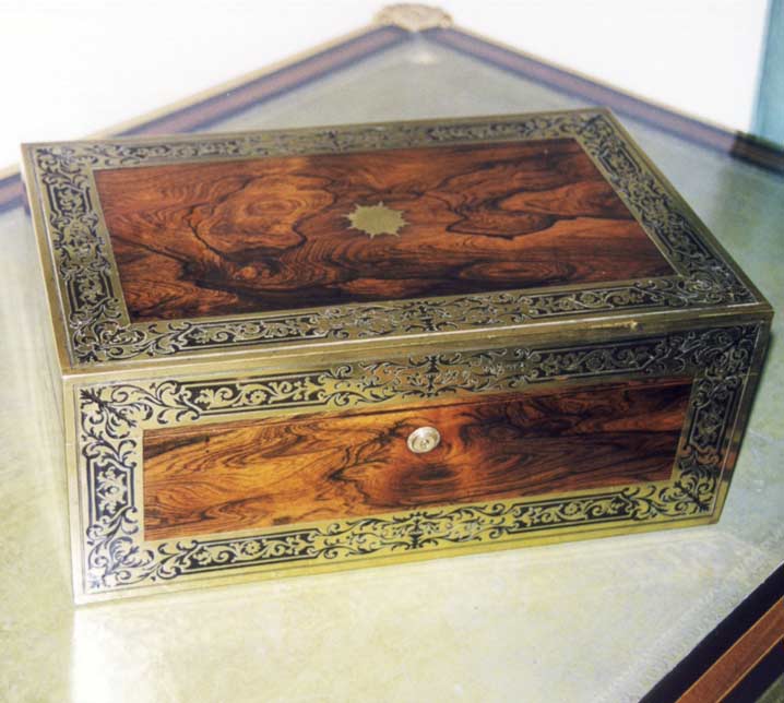 antique furniture marquetry