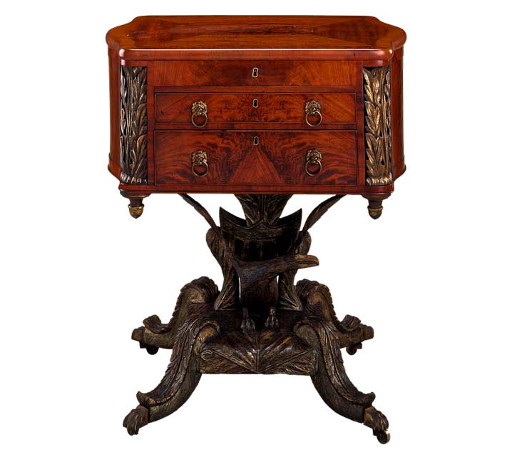 antique timber drawers