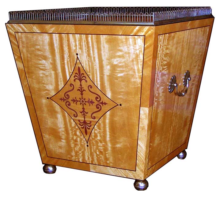 antique furniture veneering